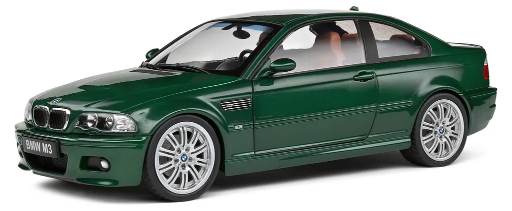 Idée Cadeau Collectionneur : BMW E46 M3 Coupe 2000 Solido 1/18 Vert 421186336