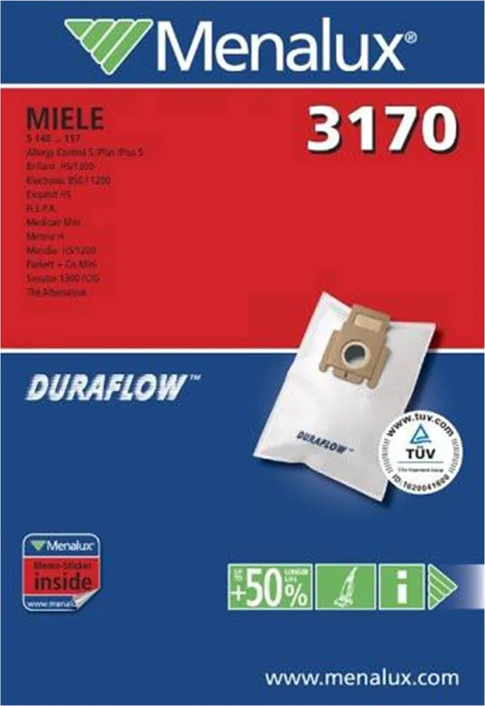Kit Menalux 3170 pour Aspirateur Balai - Solution de Nettoyage Complet