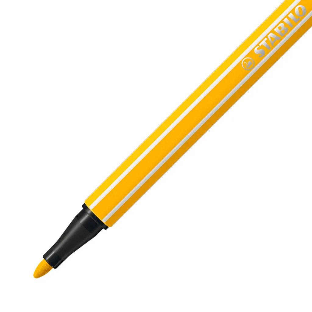Stylo feutre STABILO Pen 68 étui métal de 30 couleurs assorties