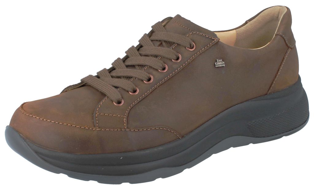 FINN COMFORT Nottingham Herren Halbschuhe braun Produktbild 