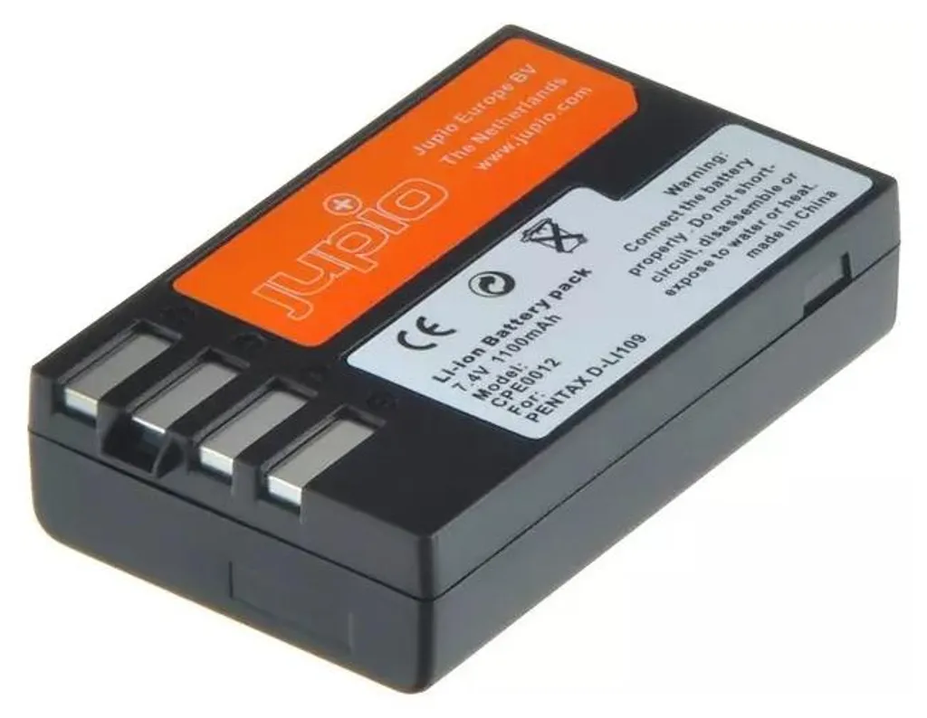 Batterie de rechange pour Pentax D-LI109 compatible reflex numérique