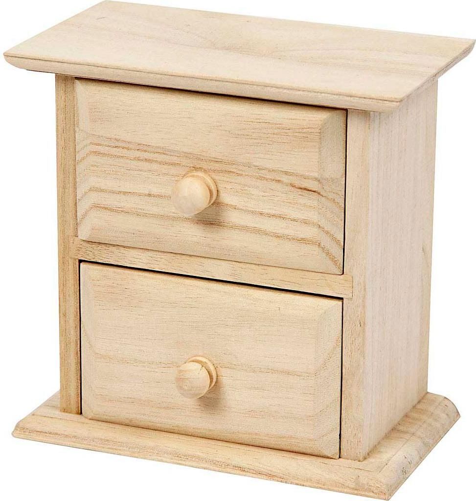 Creativ Company Kommode, Aufbewahrungstruhe, Holz, Produktbild 