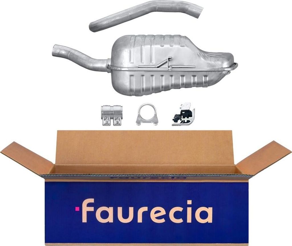 Endschalldämpfer FAURECIA IAM-Expertise für u.a. RENAULT MEGANE