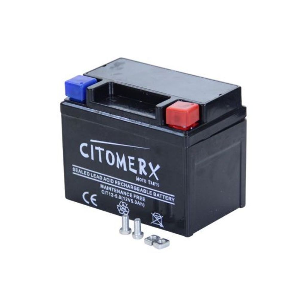 Batterie de moto au gel 12 V/5 Ah pour Aprilia MX 125 Image du produit 