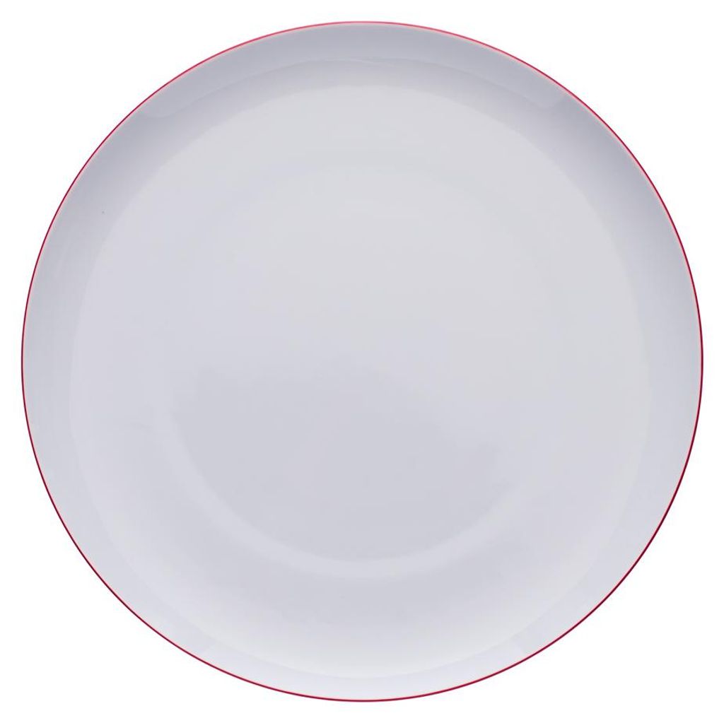 Thun 1794 Tom, płytka miska 30, czeska porcelana, czerwona Zdjęcie produktu 