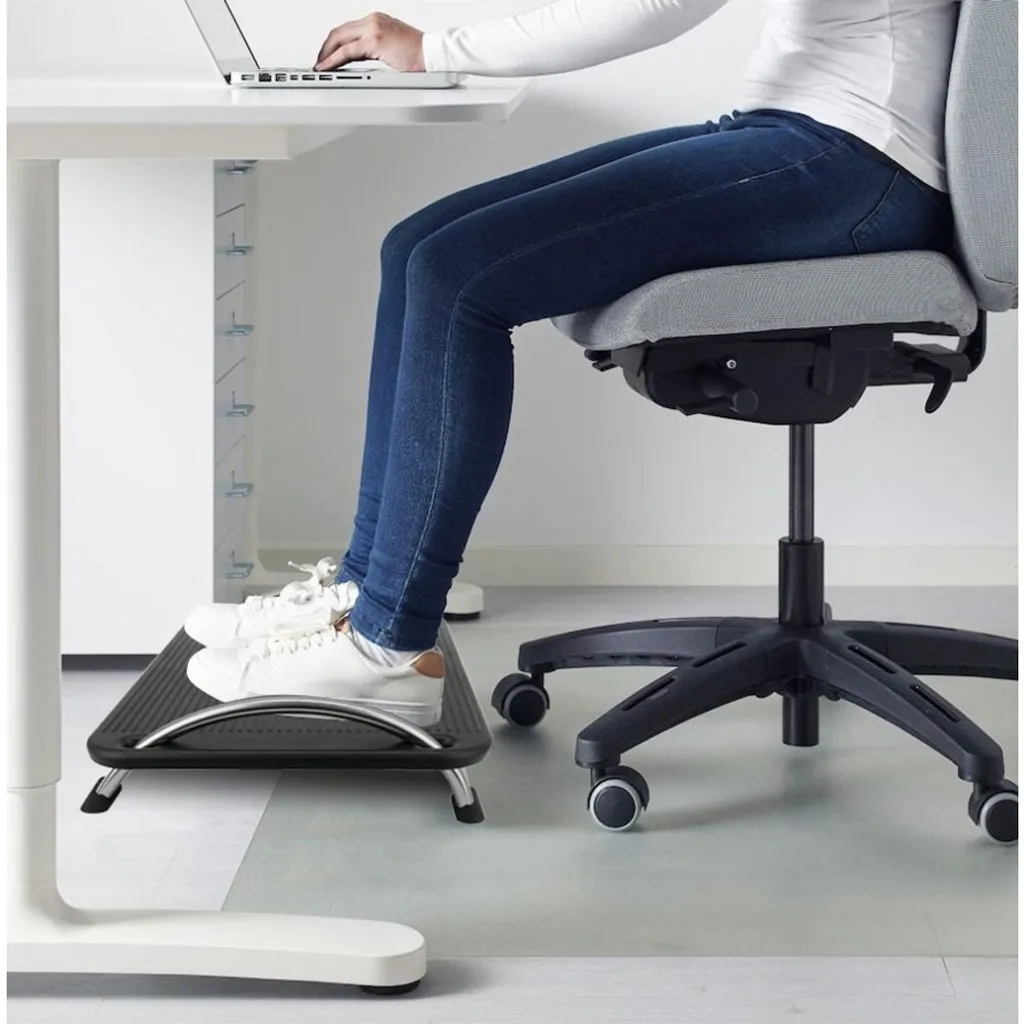 Support de pieds réglable Techly ICA-FR 13 avec surface antidérapante