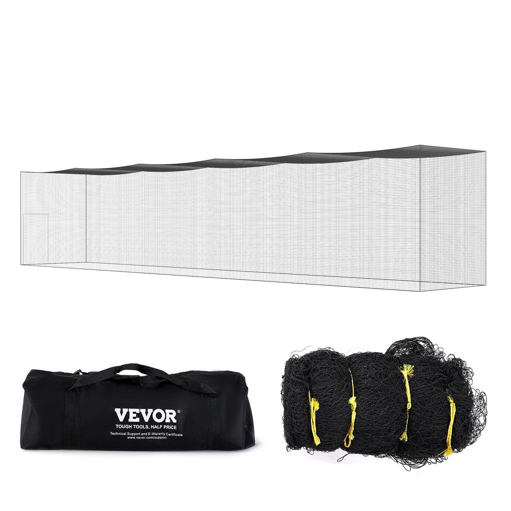 VEVOR Baseballová síť na odpalování s rámem a sítí pro Obrázek produktu 