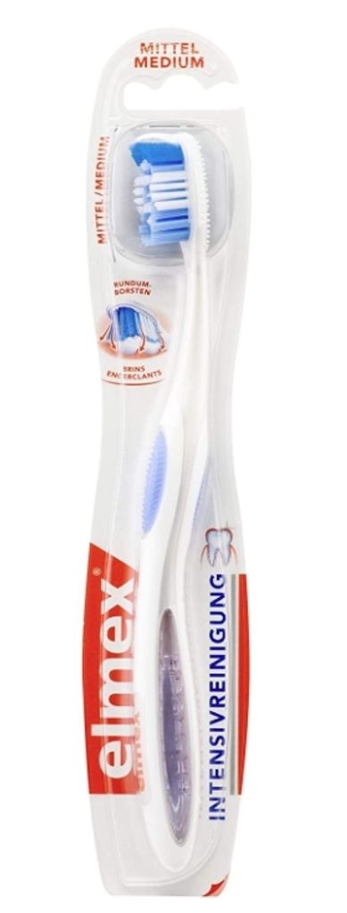 (DE) Elmex, Pulizia intensiva, Spazzolino medio, 1 pezzo Immagine del prodotto 
