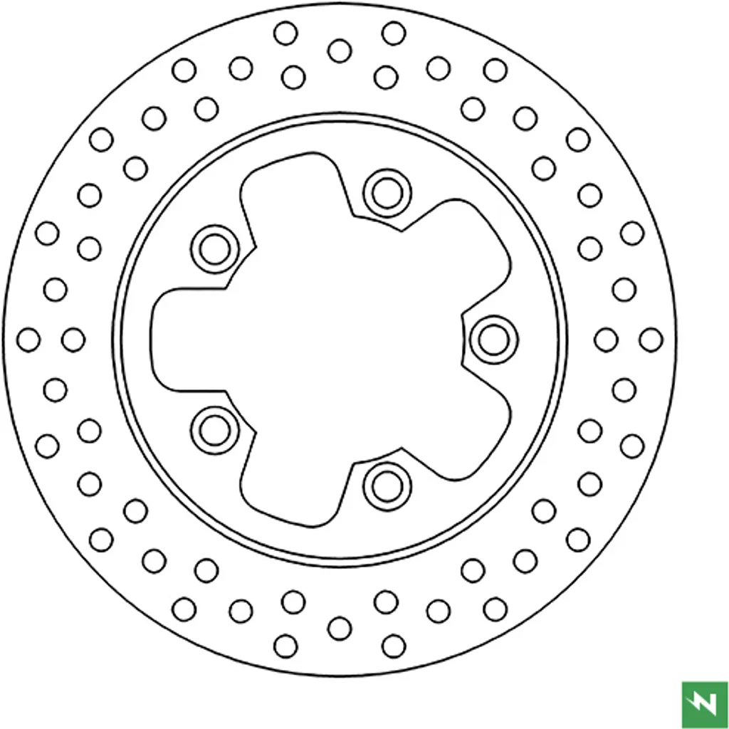 Éliminez les vibrations de freinage avec le disque rigide DF4113A 240mm