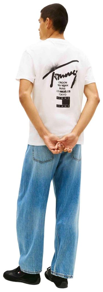 T-Shirt Tommy Hilfiger TJM REG CITY SIGN SS TEE EXT für Herren