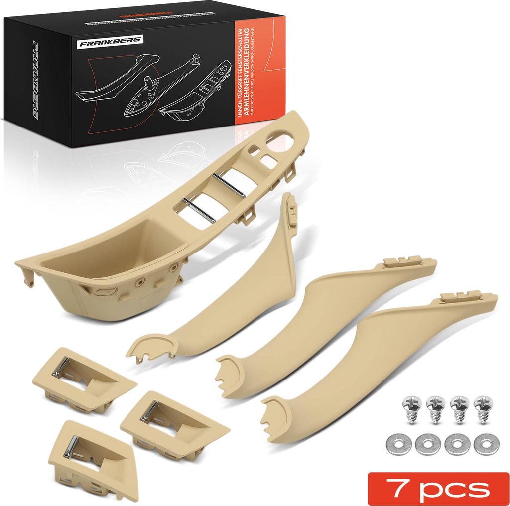 Frankberg 7x Türgriff Innenausstattung Beidseitig für BMW 5er Touring F10 F11 2010-2017