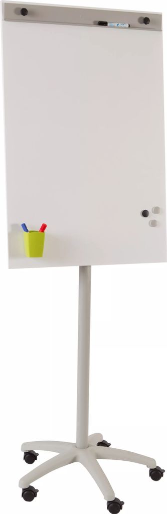 Flipchart Rocada 617ECO, magnetisch, auf Rädern, höhenverstellbar