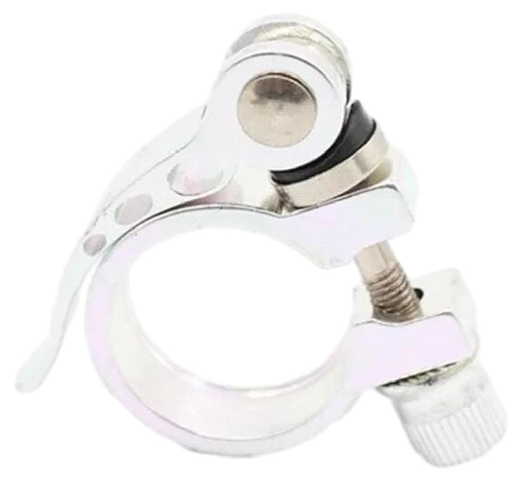 Leichte Schnellspann-Sattelstützenklemme aus Aluminiumlegierung, 25,4, 31,8, 28,6, 34,9 mm, universell passend für Mountainbikes und Rennräder.