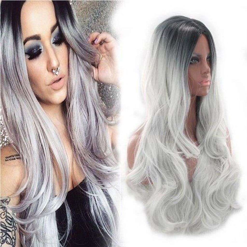 Frauen-Wigs - 25,4 x 18,8 x 6,5 cm; 280 Gram