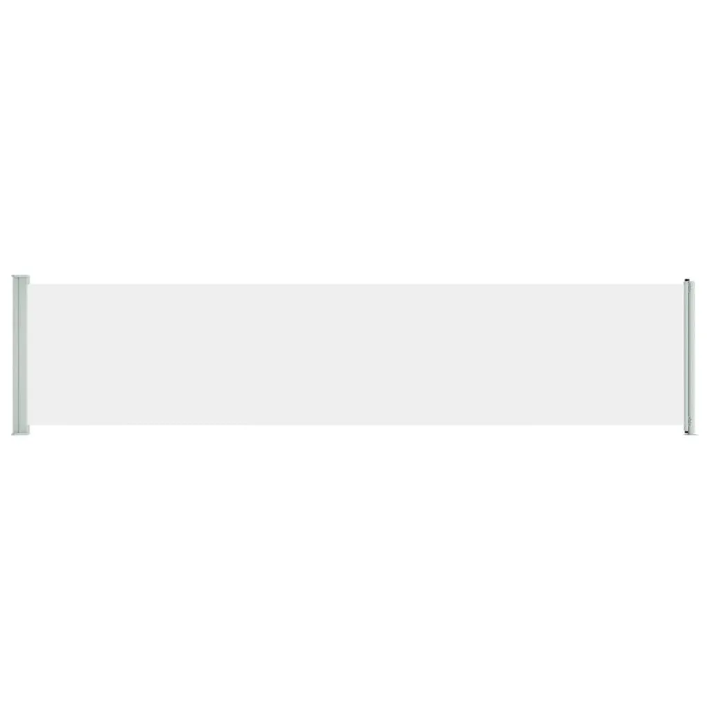 vidaXL Tenda laterale estensibile 140x600 cm crema