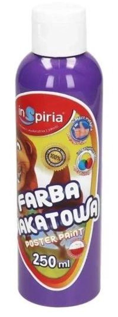 Plakatfarbe in Lavendel, 250 ml – InSpiria