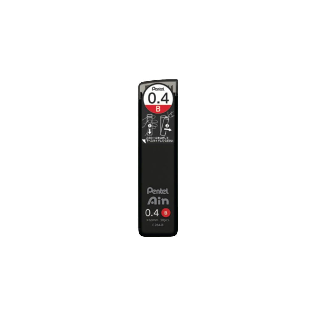 Pentel Ain Mines de rechange pour porte-mine • 0,4 mm • B Image du produit 