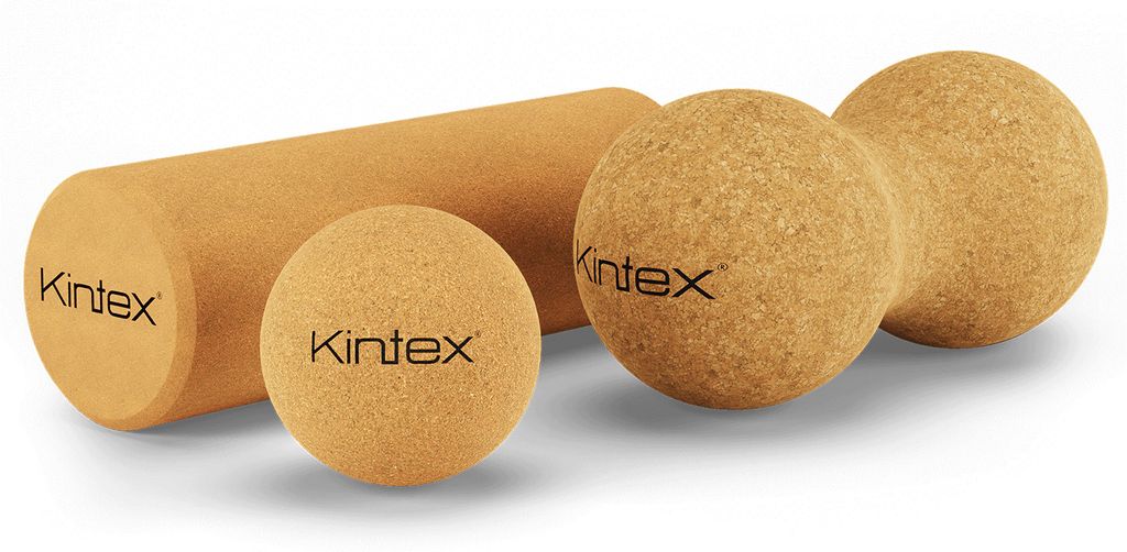 Kintex Kork Faszien Sets, Faszienrollen Set Klein Produktbild 