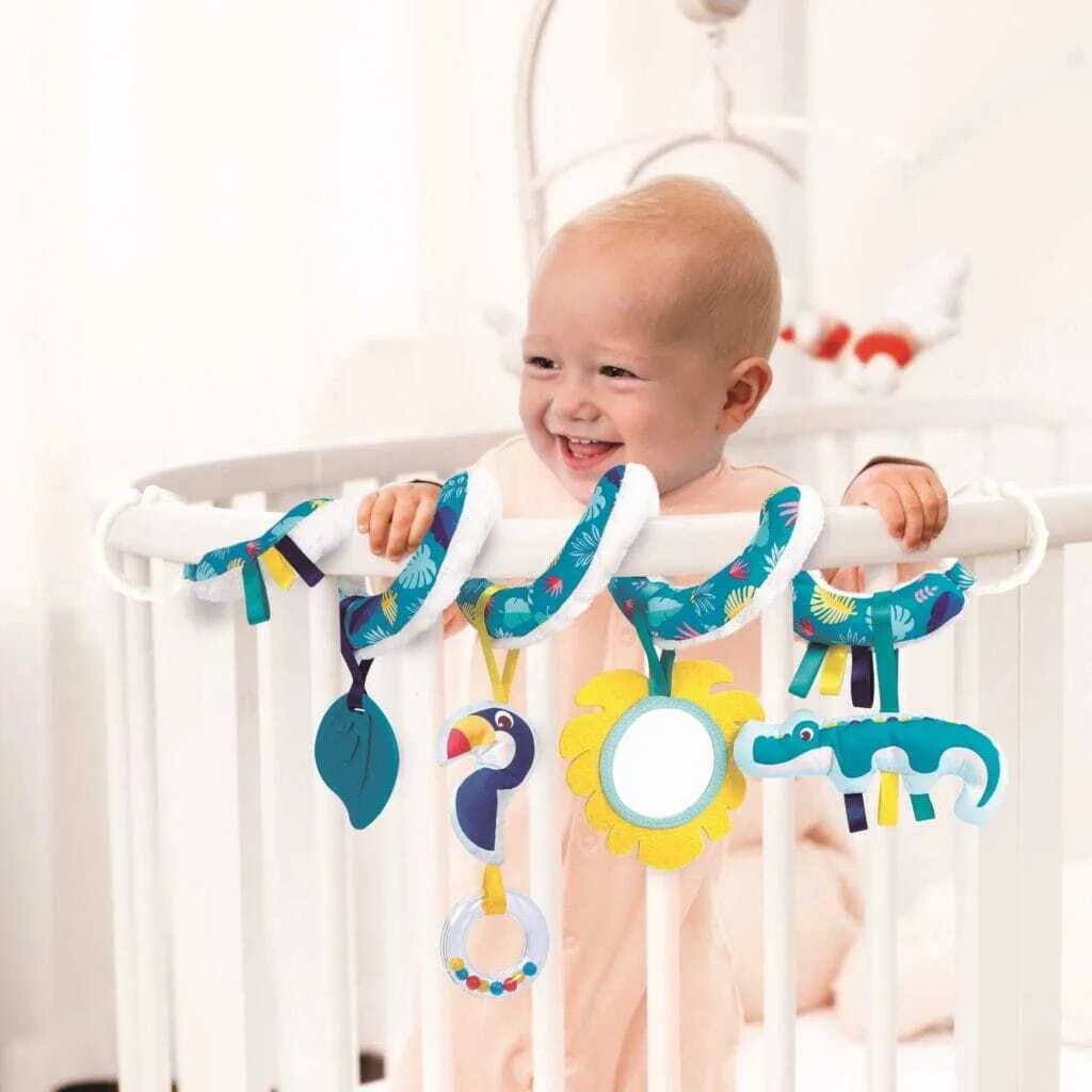 LUDI activateur spiral SENSOR hochet déveil sensoriel pour bébé