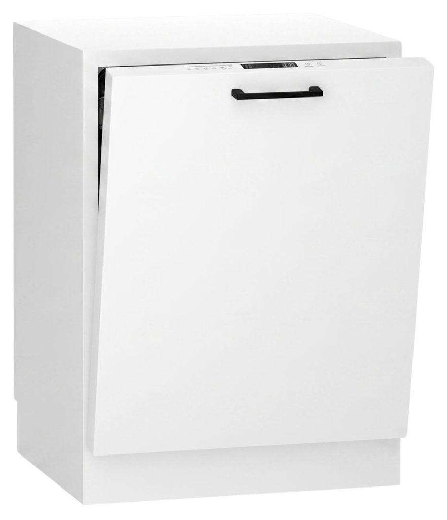 Küchenunterschrank 60 cm - Weiß glänzend - Die Produktbild 
