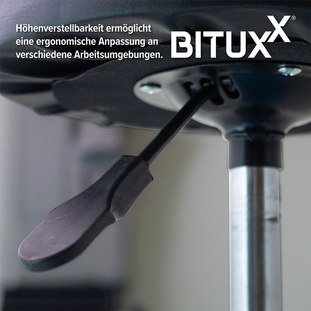Bituxx Werkstattsitz Werkstattstuhl Werkstatthocker Produktbild 4