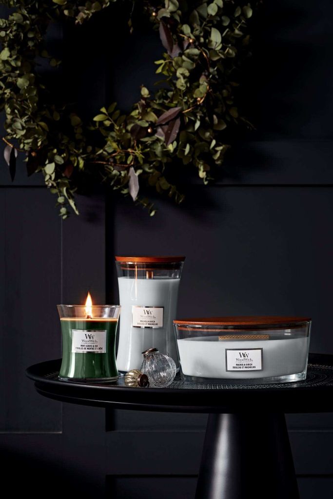 Woodwick Magnolia Birch Candle Produktbild 3