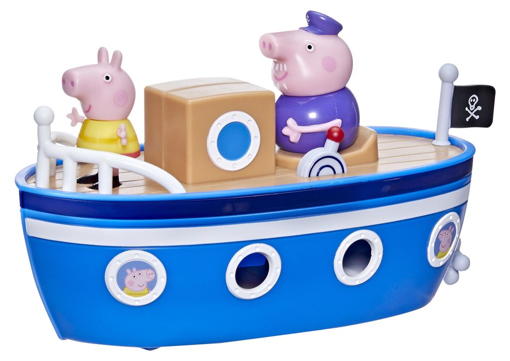 Peppa Pig Grandpa Pig's Cabin Boat Produktbild 