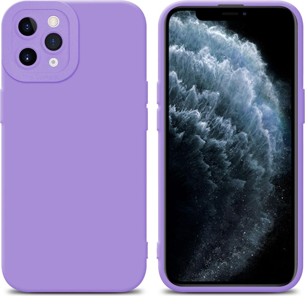 Cadorabo Hülle für Apple iPhone 11 PRO Schutz Hülle in Lila TPU Silikon Etui Case Handyhülle