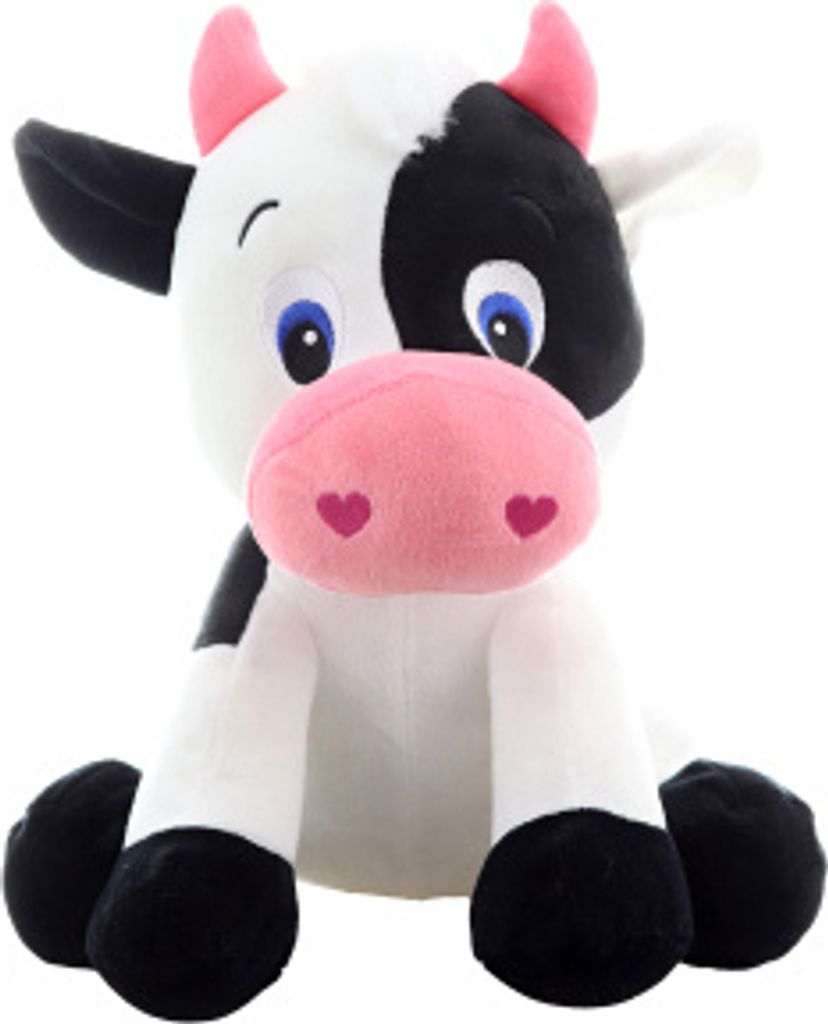 Vache en peluche 30 cm Image du produit 