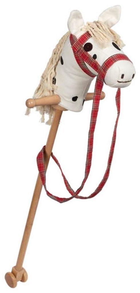 Goki cheval bâton en bois blanc Image du produit 