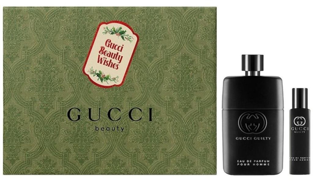 Set Gucci Guilty Homme Edp 90ml Mini 15ml@