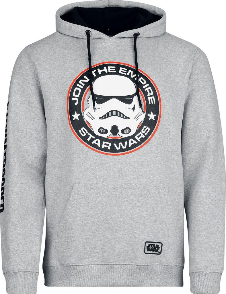 Star Wars Hoodie XL Grau Uni Tritt dem Imperium bei