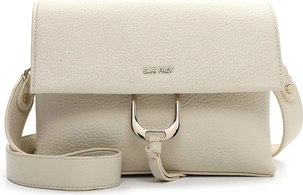 SURI FREY SFY Keely SC Crossbody: Borsa Avorio per Outfit Minimal