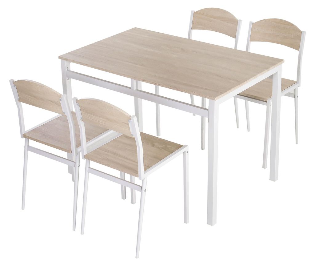 Homcom HOMCOM jídelní set, stolová skupina 5dílný jídelní Obrázek produktu 