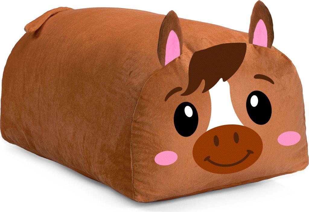 Weiches Plüsch Kissen Kuscheltier in Tier Form Groß 60 x 25 Produktbild 