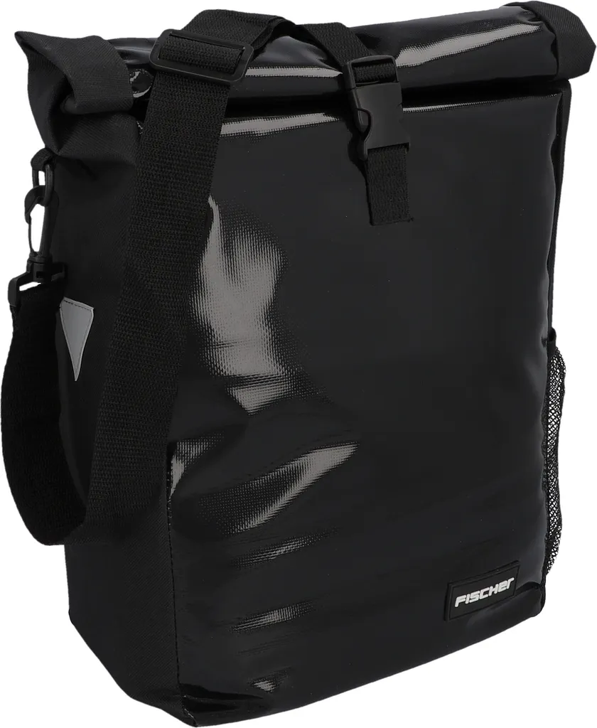 FISCHER 50645 Sacoche Porte-bagages Vélo Kurier Noire Haute Qualité