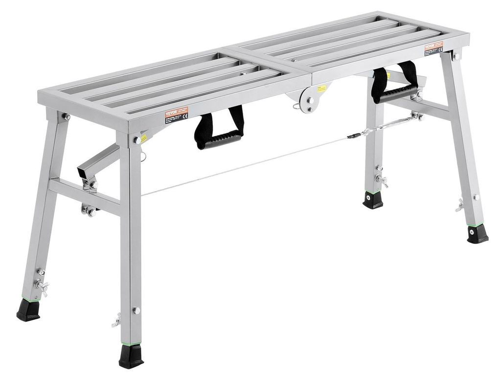 Plataforma de trabajo VEVOR, de 500 a 740 mm, escalera Imagen del producto 