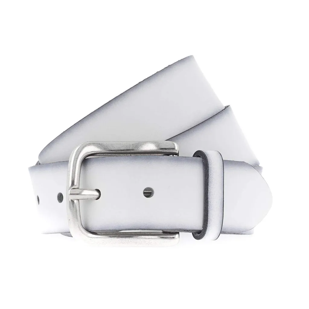 Cintura Classics Vanzetti 35mm Bianca | Accessorio Pelle W85 Donna