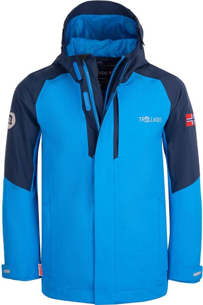 Trollkids Skaland Jacke Blau 92 cm Junge Blau 92 cm