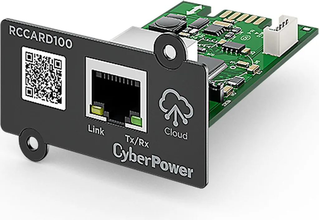 CyberPower RCCARD100 Adattatore Gestione Remota 10/100 Ethernet Verde
