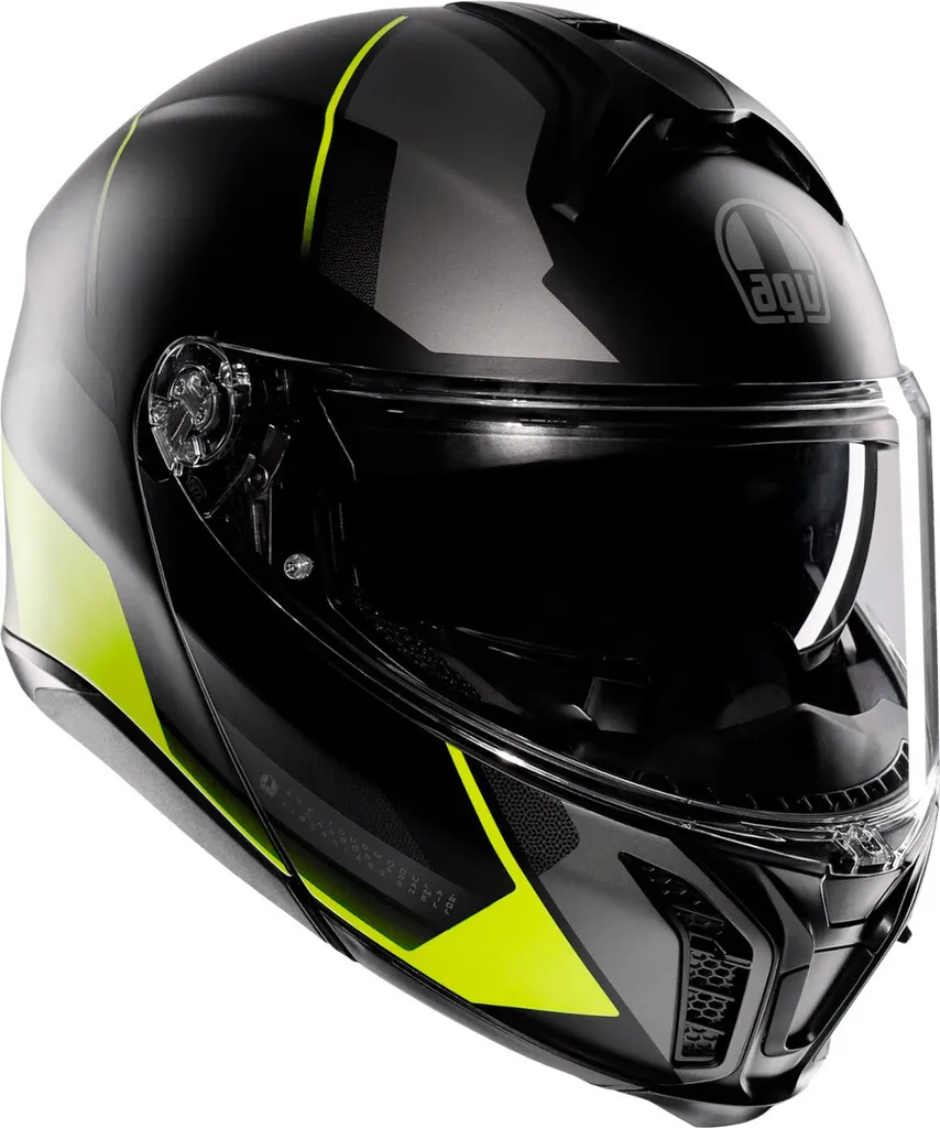 Casque AGV Tourmodular Perception XS : Confort et Silence Anti-Bruit