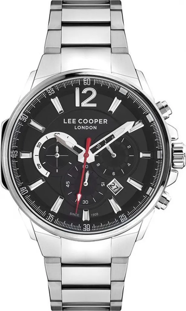 Montre Homme Robuste et Durable Lee Cooper LC07067.350 Acier Inox