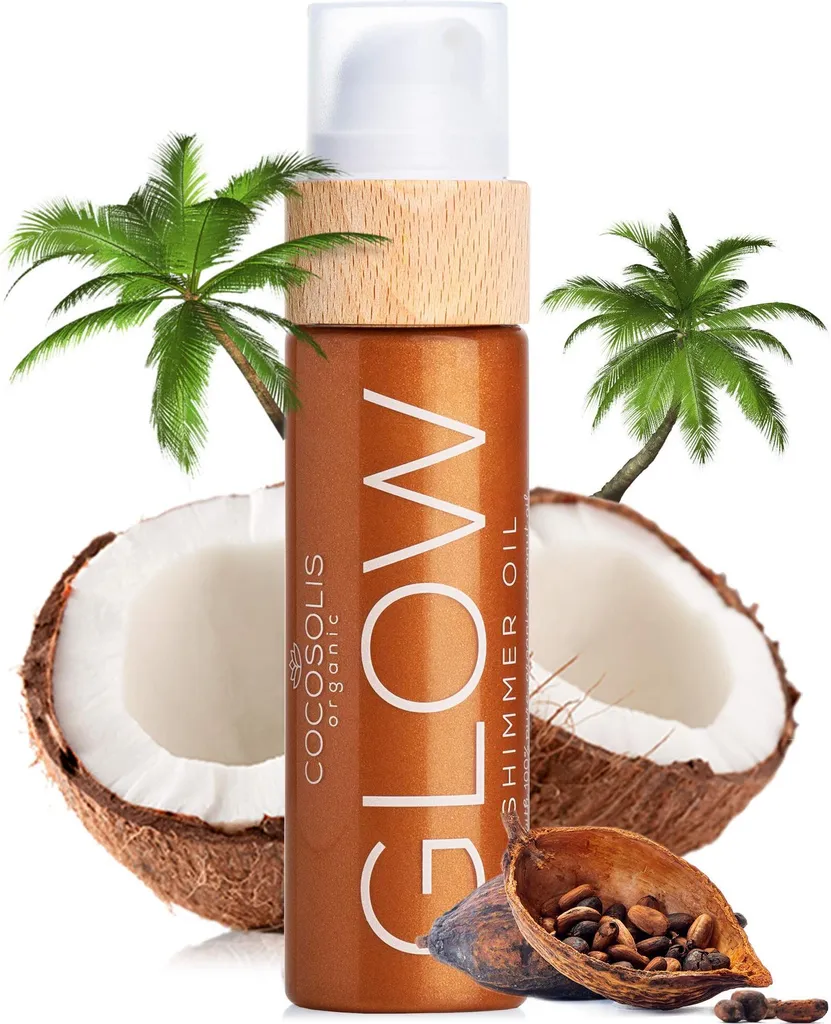 Huile scintillante Cocosolis 110ml pour sublimer votre bronzage d'été