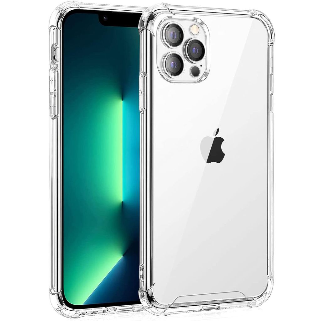 iPhone 13 Pro Hülle Transparent Silicon Case Schutzhülle Produktbild 