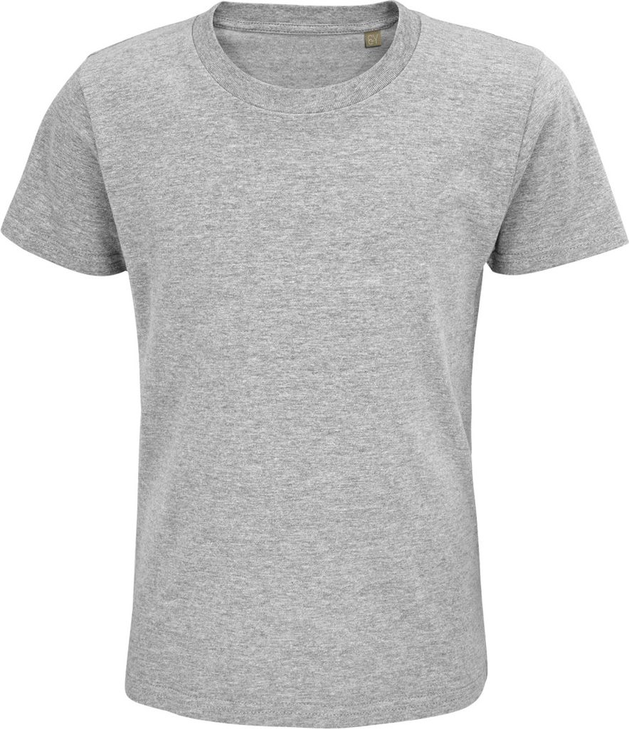 SOL'S Jungen T-Shirt Kinder Valueweight T Kids Kurzarm Shirt Basic, Größe:10A, Farbe:Grey Melange