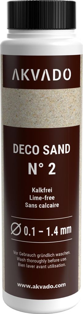 Akvado Deko Kies N°2 - Naturkies Dekokies Aquarienkies Bodengrund für Aquarien Aquarium 4-8 mm