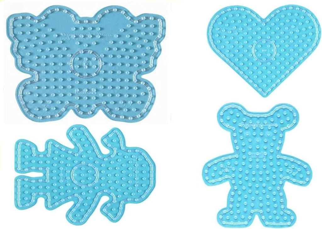 Hama Stiftplatten-Set Freude, transparent für Maxi-Bügelperlen