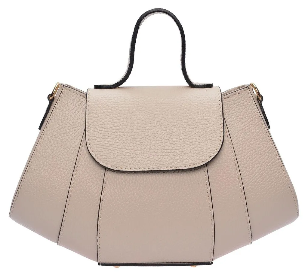 Sac porté main beige Luisa Vannini LV 1004T - Accessoire luxe pour femme