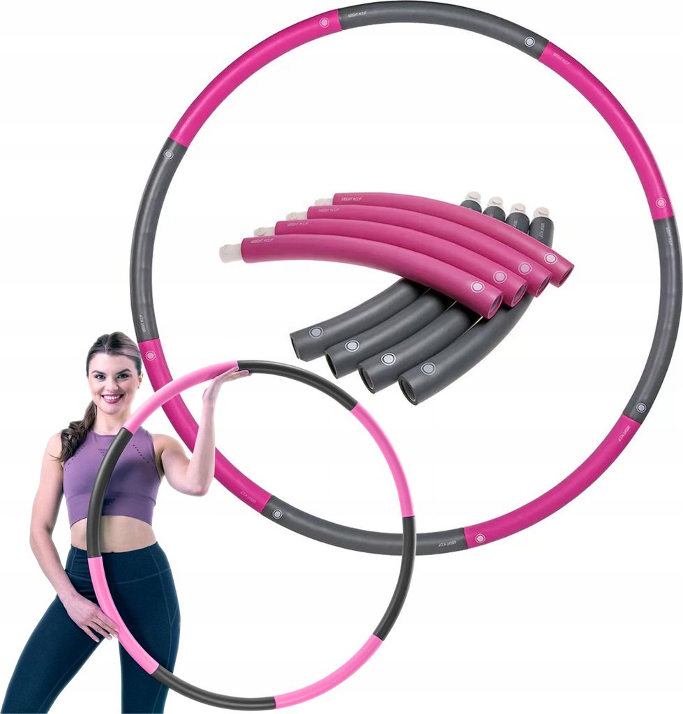 Faltender Hula-Hoop-Reifen Zum Abnehmen Mit Schaumstoff-Fitness-Training-Massage