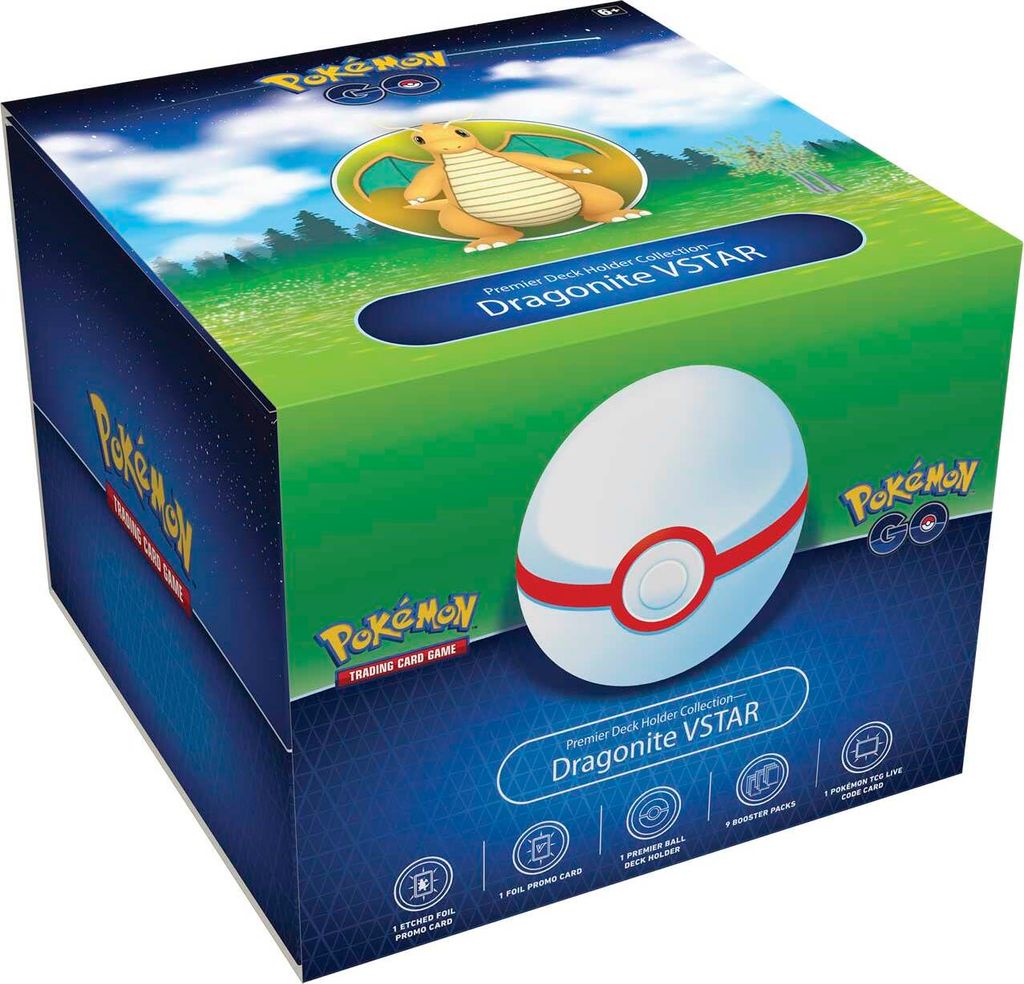 Pokemon GO Premier Deck Holder Collection—Dragonite VSTAR